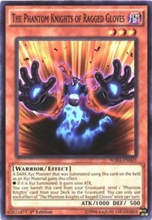 The Phantom Knights of Ragged Gloves (WIRA-EN003) - Wing Raiders 1st Edition - Premium Yugioh Single from Konami - Just $0.25! Shop now at Game Crave Tournament Store