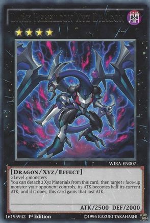 Dark Rebellion Xyz Dragon (WIRA-EN007) - Wing Raiders 1st Edition - Premium Yugioh Single from Konami - Just $0.60! Shop now at Game Crave Tournament Store