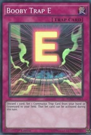 Booby Trap E (WIRA-EN013) - Wing Raiders 1st Edition - Premium Yugioh Single from Konami - Just $0.25! Shop now at Game Crave Tournament Store