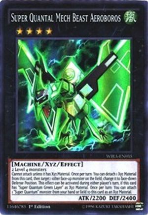 Super Quantal Mech Beast Aeroboros (WIRA-EN035) - Wing Raiders 1st Edition - Premium Yugioh Single from Konami - Just $0.64! Shop now at Game Crave Tournament Store