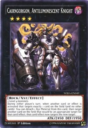 Cairngorgon, Antiluminescent Knight (WIRA-EN049) - Wing Raiders 1st Edition - Premium Yugioh Single from Konami - Just $0.09! Shop now at Game Crave Tournament Store