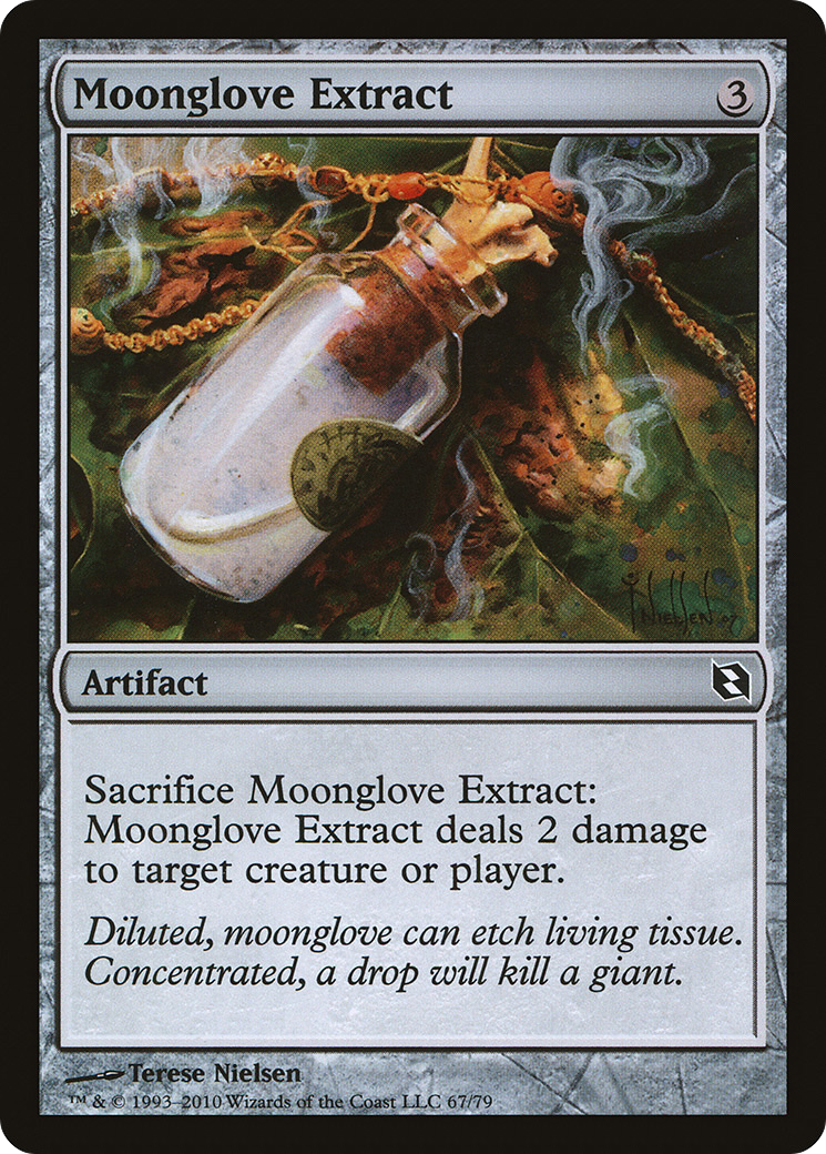 Moonglove Extract (DDF-067) - Duel Decks: Elspeth vs. Tezzeret - Premium MTG Single from Wizards of the Coast - Just $0.25! Shop now at Game Crave Tournament Store