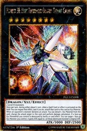 Number 38: Hope Harbinger Dragon Titanic Galaxy (PGL3-EN008) - Premium Gold: Infinite Gold 1st Edition - Premium Yugioh Single from Konami - Just $1.75! Shop now at Game Crave Tournament Store