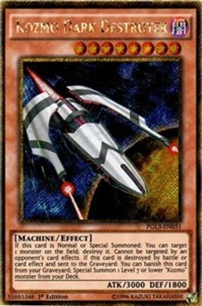 Kozmo Dark Destroyer (PGL3-EN031) - Premium Gold: Infinite Gold 1st Edition - Premium Yugioh Single from Konami - Just $0.45! Shop now at Game Crave Tournament Store