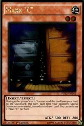 Maxx "C" (PGL3-EN042) - Premium Gold: Infinite Gold 1st Edition - Premium Yugioh Single from Konami - Just $5.02! Shop now at Game Crave Tournament Store