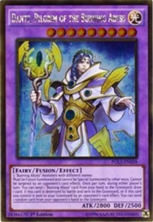 Dante, Pilgrim of the Burning Abyss (PGL3-EN058) - Premium Gold: Infinite Gold 1st Edition - Premium Yugioh Single from Konami - Just $0.47! Shop now at Game Crave Tournament Store