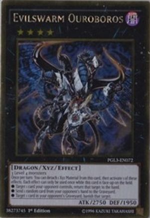 Evilswarm Ouroboros (PGL3-EN072) - Premium Gold: Infinite Gold 1st Edition - Premium Yugioh Single from Konami - Just $0.10! Shop now at Game Crave Tournament Store