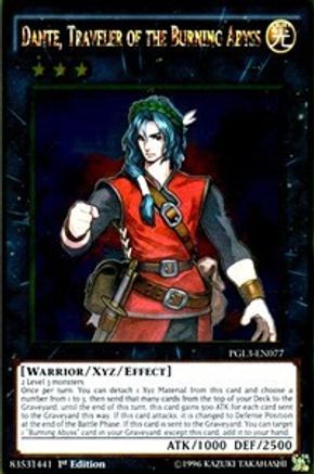 Dante, Traveler of the Burning Abyss (PGL3-EN077) - Premium Gold: Infinite Gold 1st Edition - Premium Yugioh Single from Konami - Just $0.44! Shop now at Game Crave Tournament Store
