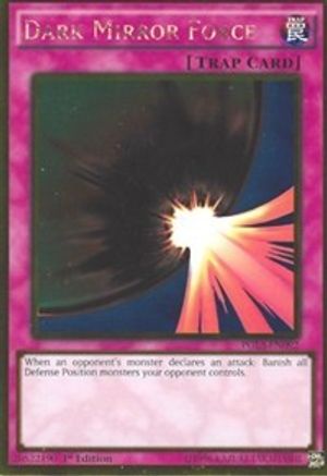 Dark Mirror Force (PGL3-EN092) - Premium Gold: Infinite Gold 1st Edition - Premium Yugioh Single from Konami - Just $0.11! Shop now at Game Crave Tournament Store