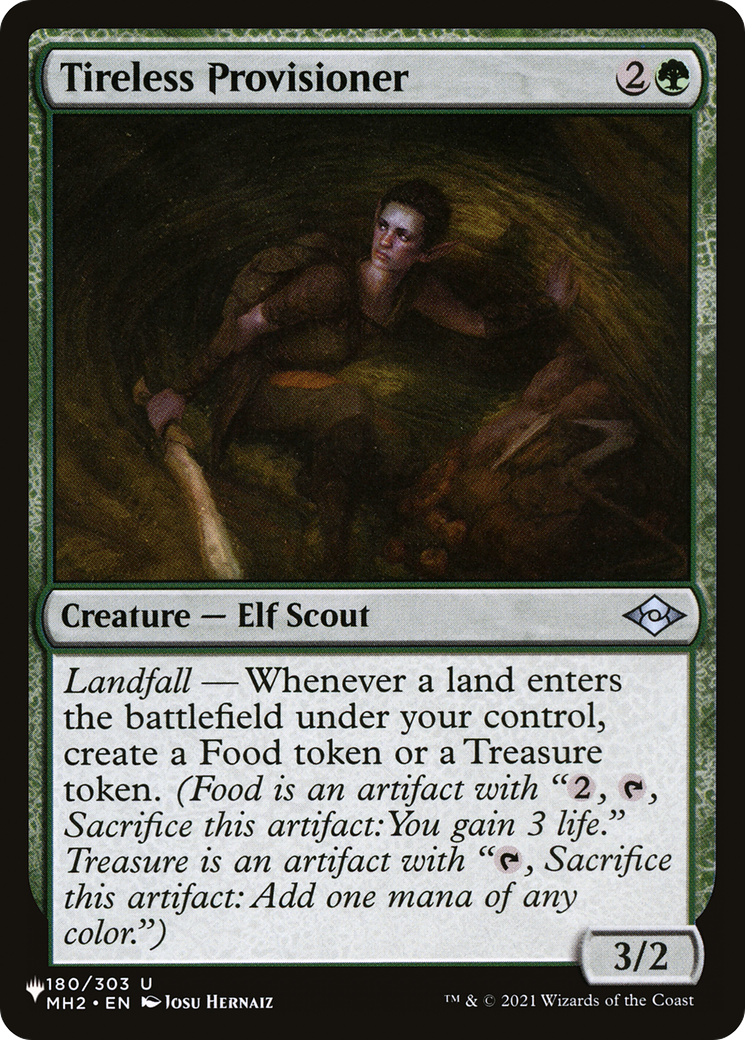 Tireless Provisioner (PCTB-034) - From Cute to Brute - Premium MTG Single from Wizards of the Coast - Just $0.42! Shop now at Game Crave Tournament Store