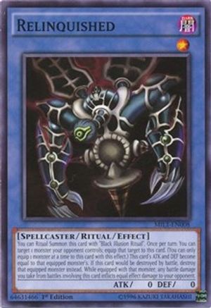 Relinquished (MIL1-EN008) - Millennium Pack 1st Edition - Premium Yugioh Single from Konami - Just $0.12! Shop now at Game Crave Tournament Store
