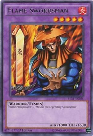 Flame Swordsman (MIL1-EN038) - Millennium Pack 1st Edition - Premium Yugioh Single from Konami - Just $0.65! Shop now at Game Crave Tournament Store