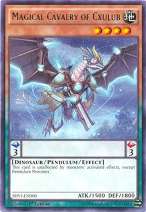 Magical Cavalry of Cxulub (SHVI-EN000) - Shining Victories 1st Edition - Premium Yugioh Single from Konami - Just $0.25! Shop now at Game Crave Tournament Store
