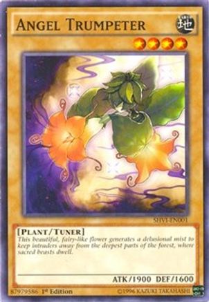Angel Trumpeter (SHVI-EN001) - Shining Victories Unlimited - Premium Yugioh Single from Konami - Just $0.26! Shop now at Game Crave Tournament Store