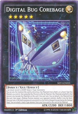 Digital Bug Corebage (SHVI-EN055) - Shining Victories Unlimited - Premium Yugioh Single from Konami - Just $0.25! Shop now at Game Crave Tournament Store
