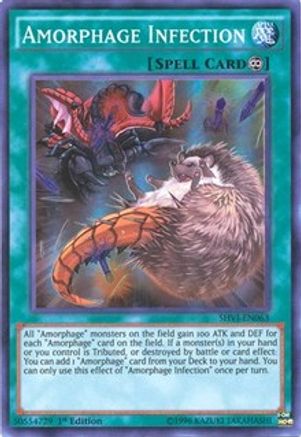 Amorphage Infection (SHVI-EN063) - Shining Victories Unlimited - Premium Yugioh Single from Konami - Just $0.25! Shop now at Game Crave Tournament Store