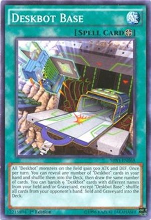Deskbot Base (SHVI-EN068) - Shining Victories Unlimited - Premium Yugioh Single from Konami - Just $0.25! Shop now at Game Crave Tournament Store