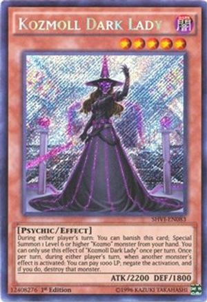 Kozmoll Dark Lady (SHVI-EN083) - Shining Victories 1st Edition - Premium Yugioh Single from Konami - Just $3.56! Shop now at Game Crave Tournament Store