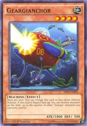 Geargianchor (SHVI-EN094) - Shining Victories Unlimited - Premium Yugioh Single from Konami - Just $0.25! Shop now at Game Crave Tournament Store