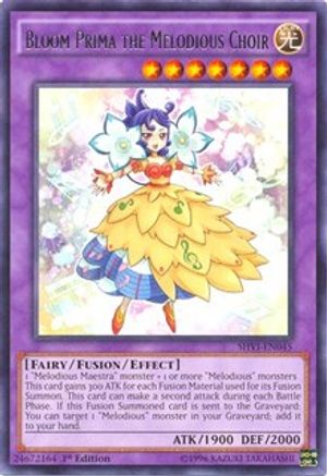 Bloom Prima the Melodious Choir (SHVI-EN045) - Shining Victories Unlimited - Premium Yugioh Single from Konami - Just $0.09! Shop now at Game Crave Tournament Store