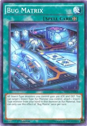 Bug Matrix (SHVI-EN064) - Shining Victories 1st Edition - Premium Yugioh Single from Konami - Just $0.25! Shop now at Game Crave Tournament Store