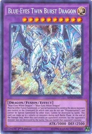 Blue-Eyes Twin Burst Dragon (SHVI-EN099) - Shining Victories 1st Edition - Premium Yugioh Single from Konami - Just $7.37! Shop now at Game Crave Tournament Store