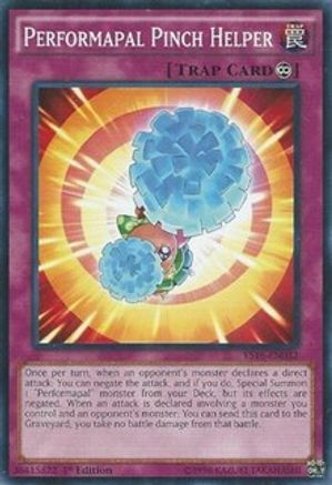 Performapal Pinch Helper (YS16-EN032) - Starter Deck: Yuya 1st Edition - Premium Yugioh Single from Konami - Just $0.25! Shop now at Game Crave Tournament Store