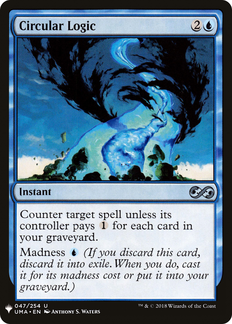 Circular Logic (MB1-317) - Mystery Booster - Premium MTG Single from Wizards of the Coast - Just $0.08! Shop now at Game Crave Tournament Store