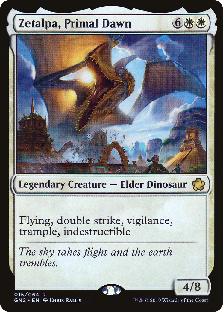 Zetalpa, Primal Dawn (GN2-015) - Game Night 2019 - Premium MTG Single from Wizards of the Coast - Just $0.29! Shop now at Game Crave Tournament Store
