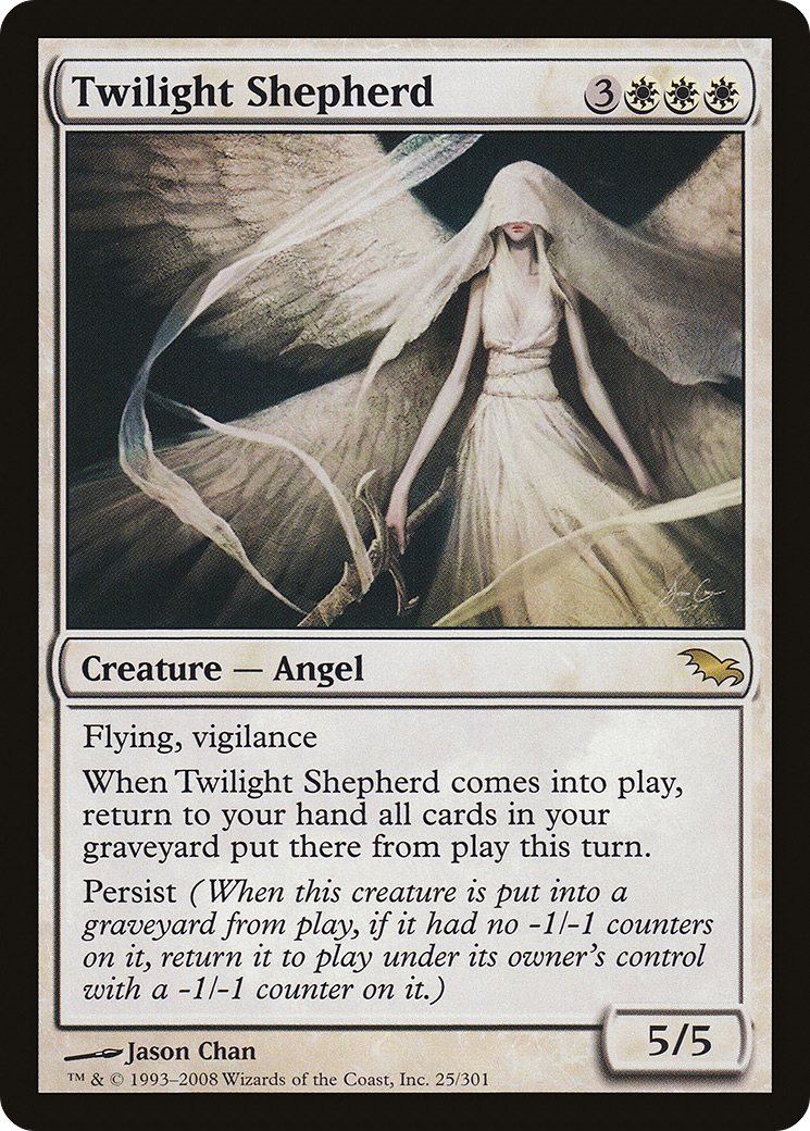 Twilight Shepherd (SHM-025) - Shadowmoor - Premium MTG Single from Wizards of the Coast - Just $0.80! Shop now at Game Crave Tournament Store