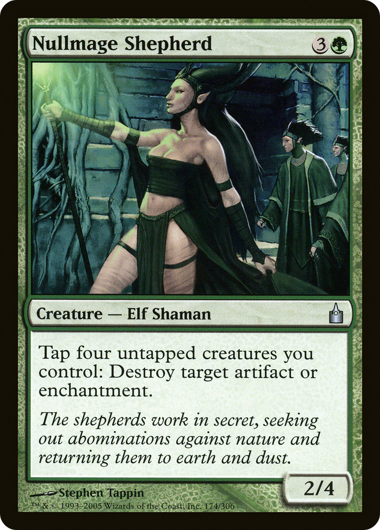 Nullmage Shepherd (RAV-174) - Ravnica: City of Guilds Foil - Premium MTG Single from Wizards of the Coast - Just $2.33! Shop now at Game Crave Tournament Store