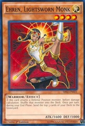 Ehren, Lightsworn Monk (SR02-EN021) - Structure Deck: Rise of the True Dragons 1st Edition - Premium Yugioh Single from Konami - Just $0.38! Shop now at Game Crave Tournament Store