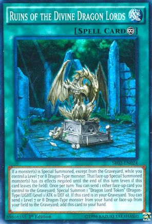 Ruins of the Divine Dragon Lords (SR02-EN024) - Structure Deck: Rise of the True Dragons 1st Edition - Premium Yugioh Single from Konami - Just $0.26! Shop now at Game Crave Tournament Store