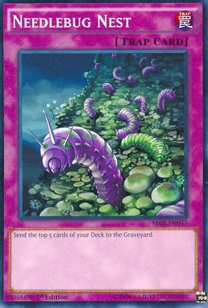 Needlebug Nest (SR02-EN037) - Structure Deck: Rise of the True Dragons 1st Edition - Premium Yugioh Single from Konami - Just $0.14! Shop now at Game Crave Tournament Store