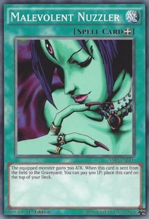 Malevolent Nuzzler (SRL-005) - Spell Ruler Unlimited - Premium Yugioh Single from Konami - Just $0.25! Shop now at Game Crave Tournament Store