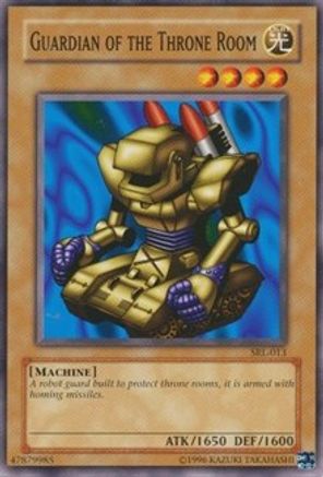 Guardian of the Throne Room (SRL-013) - Spell Ruler Unlimited - Premium Yugioh Single from Konami - Just $0.26! Shop now at Game Crave Tournament Store