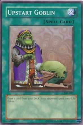 Upstart Goblin (SRL-033) - Spell Ruler Unlimited - Premium Yugioh Single from Konami - Just $1.66! Shop now at Game Crave Tournament Store
