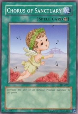 Chorus of Sanctuary (SRL-037) - Spell Ruler Unlimited - Premium Yugioh Single from Konami - Just $0.25! Shop now at Game Crave Tournament Store