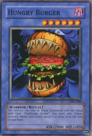 Hungry Burger (SRL-068) - Spell Ruler Unlimited - Premium Yugioh Single from Konami - Just $0.30! Shop now at Game Crave Tournament Store