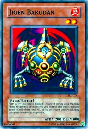 Jigen Bakudan (SRL-074) - Spell Ruler Unlimited - Premium Yugioh Single from Konami - Just $0.08! Shop now at Game Crave Tournament Store