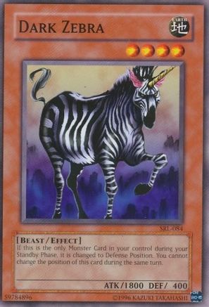 Dark Zebra (SRL-084) - Spell Ruler Unlimited - Premium Yugioh Single from Konami - Just $0.26! Shop now at Game Crave Tournament Store