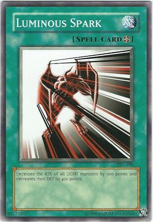 Luminous Spark (SRL-100) - Spell Ruler Unlimited - Premium Yugioh Single from Konami - Just $0.25! Shop now at Game Crave Tournament Store