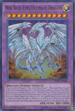 Neo Blue-Eyes Ultimate Dragon (MVP1-EN001) - The Dark Side of Dimensions Movie Pack 1st Edition - Premium Yugioh Single from Konami - Just $6.36! Shop now at Game Crave Tournament Store