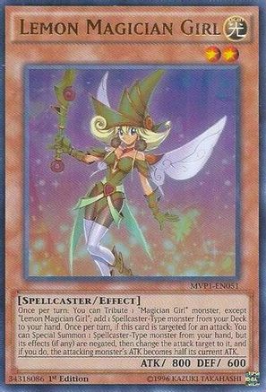 Lemon Magician Girl (MVP1-EN051) - The Dark Side of Dimensions Movie Pack Unlimited - Premium Yugioh Single from Konami - Just $0.87! Shop now at Game Crave Tournament Store