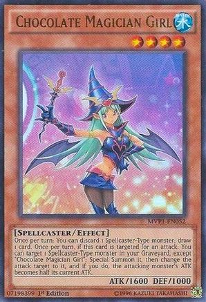 Chocolate Magician Girl (MVP1-EN052) - The Dark Side of Dimensions Movie Pack Unlimited - Premium Yugioh Single from Konami - Just $2.33! Shop now at Game Crave Tournament Store