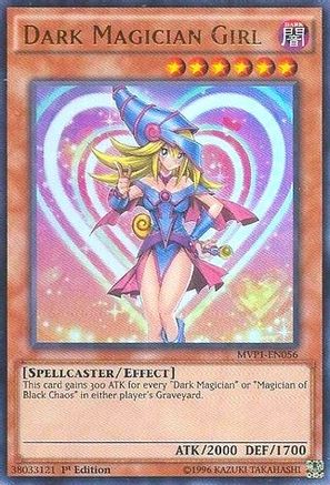 Dark Magician Girl (MVP1-EN056) - The Dark Side of Dimensions Movie Pack 1st Edition - Premium Yugioh Single from Konami - Just $3.76! Shop now at Game Crave Tournament Store