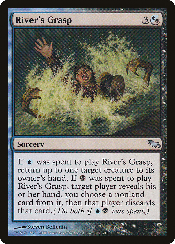 River's Grasp (SHM-174) - Shadowmoor - Premium MTG Single from Wizards of the Coast - Just $0.08! Shop now at Game Crave Tournament Store