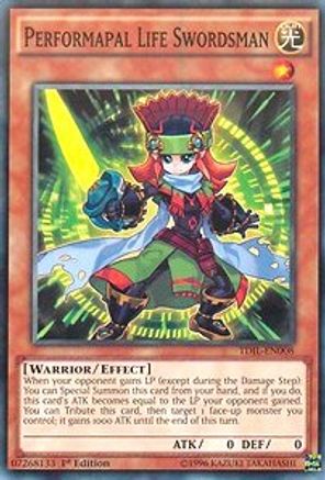 Performapal Life Swordsman (TDIL-EN008) - The Dark Illusion Unlimited - Premium Yugioh Single from Konami - Just $0.35! Shop now at Game Crave Tournament Store