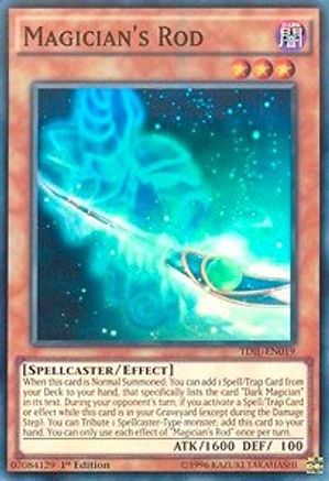 Magician's Rod (TDIL-EN019) - The Dark Illusion 1st Edition - Premium Yugioh Single from Konami - Just $3.91! Shop now at Game Crave Tournament Store