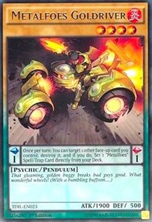 Metalfoes Goldriver (TDIL-EN023) - The Dark Illusion 1st Edition - Premium Yugioh Single from Konami - Just $0.25! Shop now at Game Crave Tournament Store